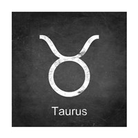 Taurus - Black Fine Art Print