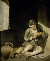 The Young Beggar Fine Art Print