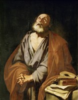 Saint Peter Penitent Fine Art Print