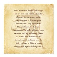 Libra Character Traits Fine Art Print