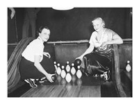 Bowling Alley, 1936 Fine Art Print