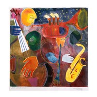 Jazz Messenger Fine Art Print
