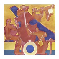 Homage to Mingus Fine Art Print
