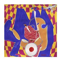 Homage to Mingus II Fine Art Print