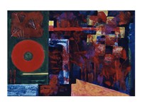 Untitled (Red Abstract) Fine Art Print