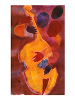 Double Bass, Triple Head by Gil Mayers - various sizes