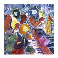 Jazz Messenger II Fine Art Print