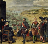 The Defense of Cadiz Against the English (1625) Fine Art Print