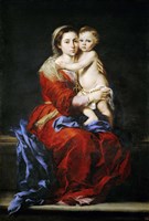 The Virgin with the Rosary, 1650 by Bartolome Esteban Murillo, 1650 - various sizes, FulcrumGallery.com brand