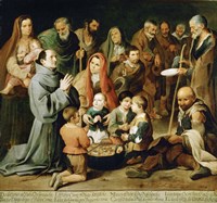 Saint Diego of Alcala Feeds the Poor Fine Art Print
