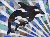 Killer Cute Whales Fine Art Print