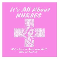 Nurses by Jim Baldwin - 26" x 26"