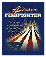 American Firefighters Fine Art Print