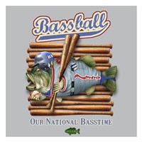 Bassball Fine Art Print