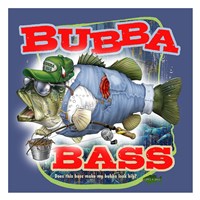 Bubba Bass - Blue Fine Art Print