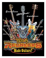 Redneck Guitar by Jim Baldwin - 24" x 30"