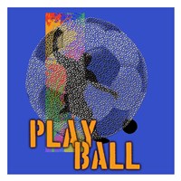 Play Ball Soccer Fine Art Print