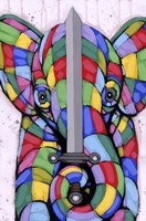 Warrior Of Color Fine Art Print