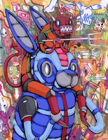 Always On My Back Fine Art Print