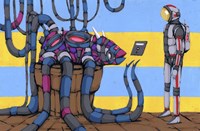 Making Friends Final Frontier Fine Art Print