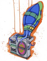 Attracted To The Sound Too Fine Art Print