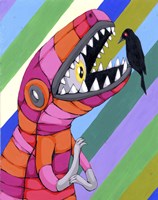 Fear Inside A Tough Exterior Fine Art Print