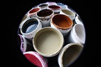 Color Cups & Tape 10 Fine Art Print