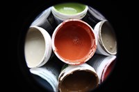Color Cups & Tape 12 Fine Art Print