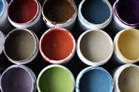 Color Cups & Tape 21 Fine Art Print