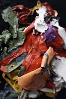 Color Cups & Tape 69 Framed Print