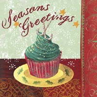 Cupcake Holidays IV Fine Art Print