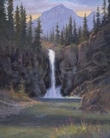 Running Eagle Falls by Allen Jimmerson - various sizes, FulcrumGallery.com brand