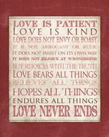 Love Is Patient Fine Art Print