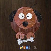 Woof The Dog Fine Art Print