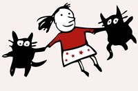 Dancing Cats Fine Art Print