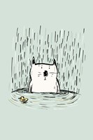 Soggy Cat Fine Art Print