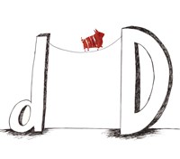 D Is For Dog Fine Art Print