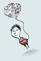 Love Balloon Fine Art Print