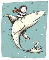 Fish Boy Fine Art Print