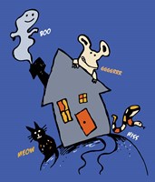 Halloween House Fine Art Print