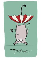 Upside Down Animal Fine Art Print