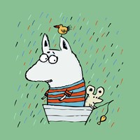 Lost At Sea Fine Art Print