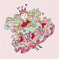 Little Flower Princess Fine Art Print