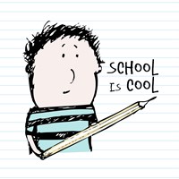 School Is Cool Fine Art Print