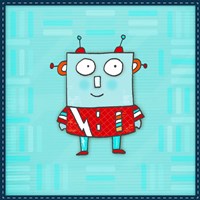 Robot Boy Fine Art Print