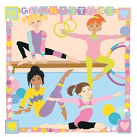 Gymnastics Fine Art Print