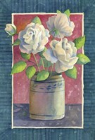 White Roses Fine Art Print