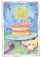 Birthday Cake by Fiona Stokes-Gilbert - various sizes