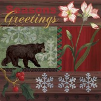 Christmas Lodge II Fine Art Print