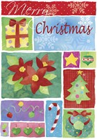 Xmas Flag I Fine Art Print